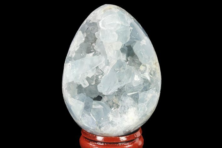 Crystal Filled, Celestine (Celestite) Egg - Madagascar #134616